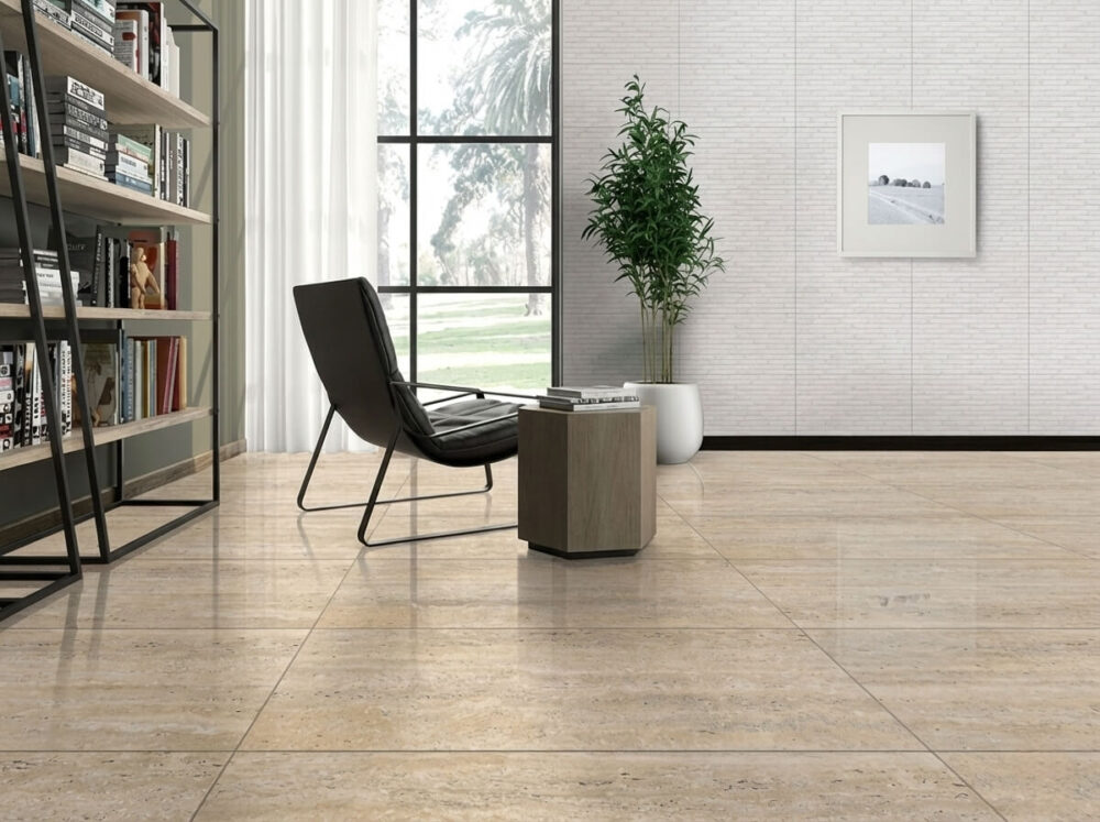 PGVT Tiles (Polished Glazed Vitrified Tiles) – High-Gloss Digital Floor & Wall Tiles | Luxury Finish | Premium Durability